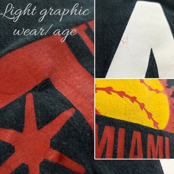 Miami Heat Vintage Shirt 90s Team Issue Warm Up Shooting 41 Glen Rice Large - Picture 9 of 13